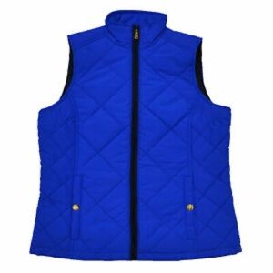 RALPH LAUREN quilted puffer royal blue vest